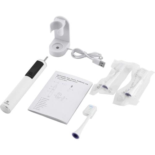 Electric Toothbrush Wireless Charge Sensing OLED Display IPX7 Waterproof Electric Toothbrush Set Oral Care