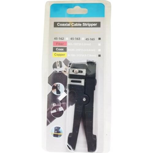 ZHWCOMM Ideal 45-165 Coaxial Cable Stripper 4.8mm~8mm Fiber Optic Cable Stripper Free Shipping