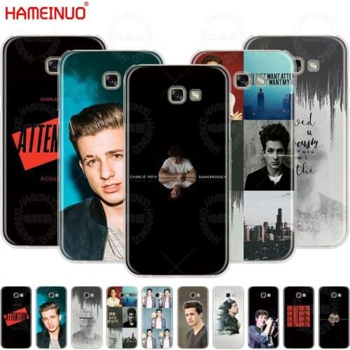 HAMEINUO Charlie Puth cell phone case cover for Samsung Galaxy A3 A310 A5 A510 A7 A8 A9 2016 2017 2018