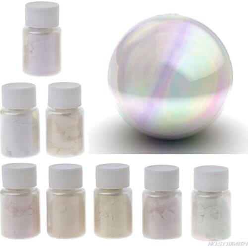 8Color Shift Pearl Pigment Aurora Resin Pigment Mica Polarized Diamond Pearlescent Pigment Kit Jewelry Making Tool 21wholesales