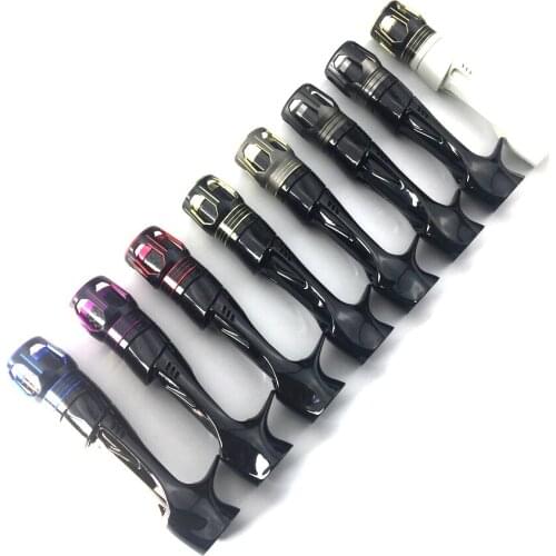 Reel Seat + Aluminum + 3K Carbon 4 Part DIY Fishing Rod Building Repair components