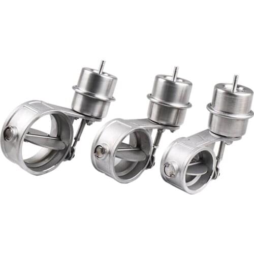 Car Exhaust Control Valve Boost Vacuum Activated Exhaust Cutout Open Style Pressure 1 BAR