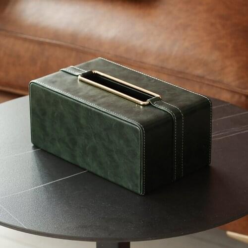 Creative Square Cover Container Tissue Box Holder Organizer Creative Storage Tissue Boxes Paper Papel Tisu Wipe Case BW50ZJ