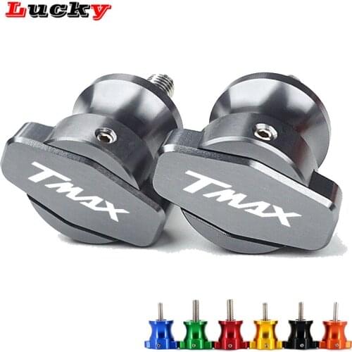 Motorcycle CNC Frame Stands 6MM Screws Sliders Swingarm Spools Slider For YAMAHA TMAX530 TMAX500 T-MAX 530 T-MAX530 TMAX 530 500