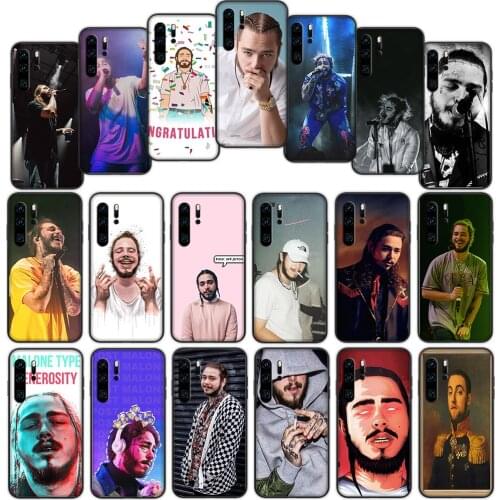 Post Malone Soft Cover Case for Huawei P40 P30 P20 P10 Lite Pro Nova 5t