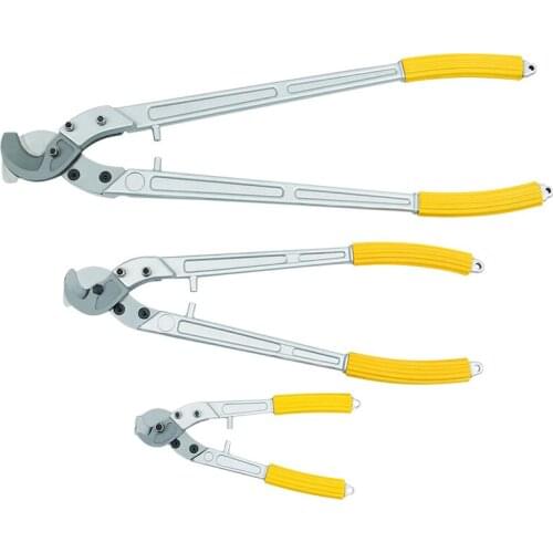 Manual Alloy Cable Cutter Industrial-Grade High-Strength Labor-Saving Long-Arm Cable Scissors Bolt Cutters Wire Cutters Aluminum