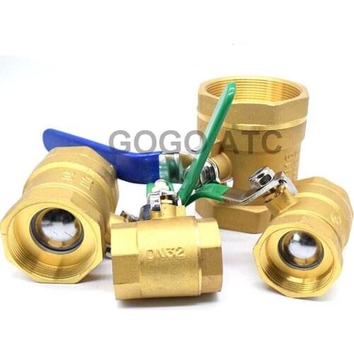 DN20, DN25, DN32 Copper ball valve natural gas gas valve switch water heater pneumatic water pipe fittings