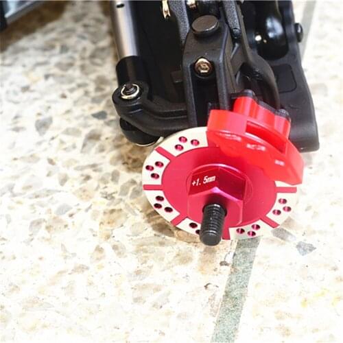 Thickened 1.5MM Hexagonal Brake Pads Brake Discs for LOSI 1/10 BAJA REY ROCK REY Parts