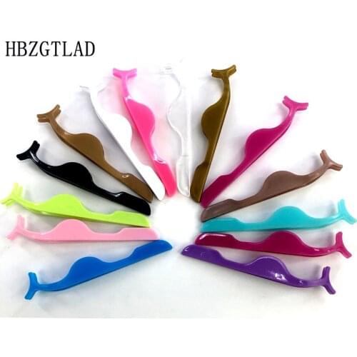 30 PCS False Eyelash Tweezers False Eyelashes Applicator Eyelash Extension Curler Nipper Auxiliary Clamp Makeup Forceps Tools