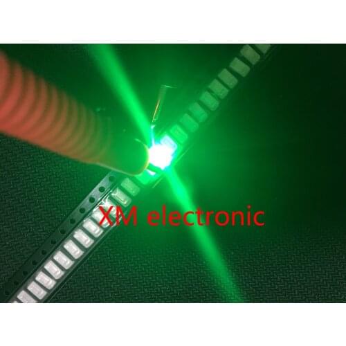 500pcs 5730/5630 SMD Green LED Light Emitting Diode SMD LED 5730 Green Surface Mount Led 520-575NM 2.0-3.6V Ultra Birght Led