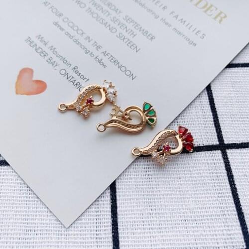 DIY jewelry accessories wholesale new alloy fashion set diamond earrings necklace material accessories