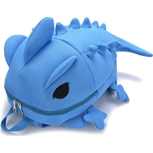 D0LF Children Cartoon 3D Dinosaur Backpack Students Cute Schoolbag Kid Christmas Gift