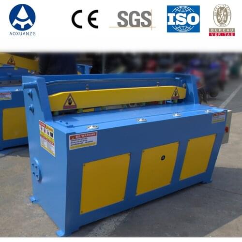 1.5mm Carbon Steel Aluminum Plate Electric Cutter Electric Shearing Cutting Guillotine Shears Machine