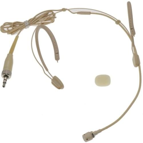 Best Quality HSP HeadMic Cardioid Omnidirectional Headset Microphone for sk100 ew100 ew300 G2 G3 G4 Wireless Mic System