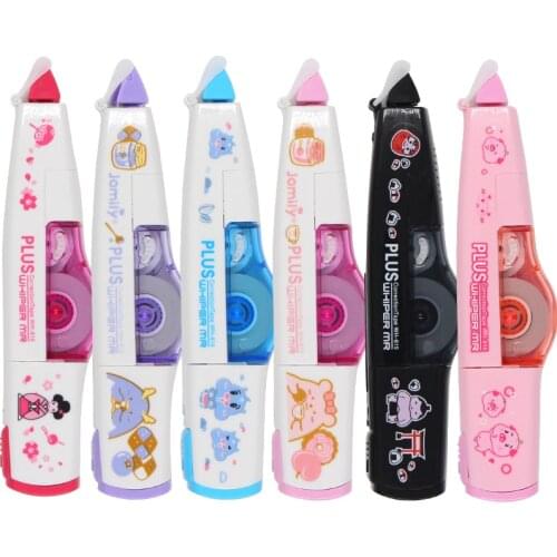 13 Colours PLUS Correction Tape Simple Style Corrector for School Stationery School Supply Papeleria