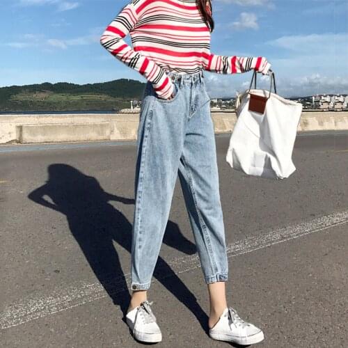 LIBIELIY Women's Trousers Harem Pants