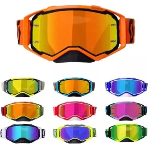 New 2021 Motocross Goggles MX MTB Glasses Off Road Dirt Bike Motorcycle Helmets Goggles Ski Sport Glasses Mountain Bike GogglesB