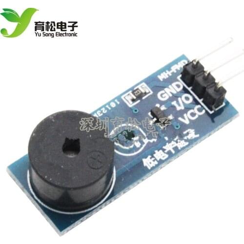 Passive buzzer module low level trigger buzzer control board