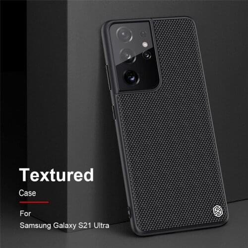 For Samsung Galaxy S21 Ultra Case NILLKIN Non-slip Design Cases Cover Anti-skid Cover Textured Case For Samsung Galaxy S21 Ultra
