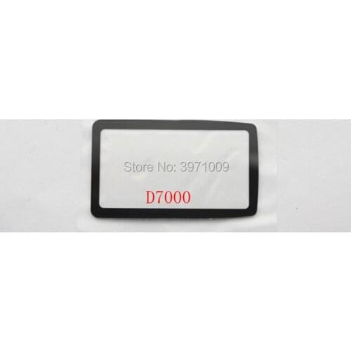 NEW Top Outer LCD Display Window Glass Cover (Acrylic)+TAPE For Nikon D7000 Small Screen Protector Digital Camera Repair Part