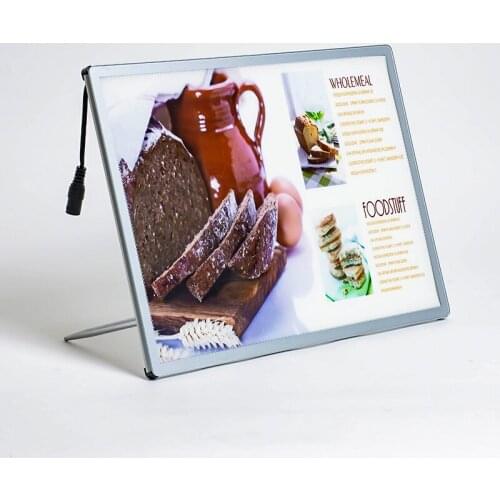 A4 light box led menu board black light board led menu board