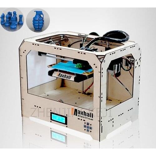 Three-Dimensional Print Machine Holographic Hardware Printer Modeling Single Nozzle 3D Printer Holographic Three-Dimensional