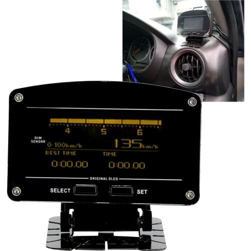 10 in 1 Multi-Function Dash Race Display Sensor Kit Instrument Cluster Guage Tester Adapter Auto accessories