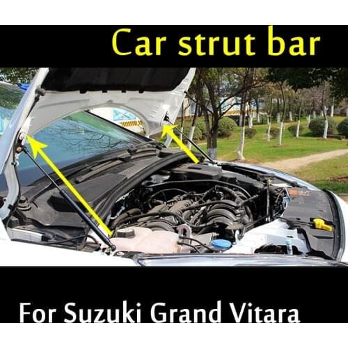 2 pcs For Suzuki Vitara Grand Vitara Car Front Hood Engine Cover Supporting Hydraulic rod Lift Strut Spring Shock Bars Bracket