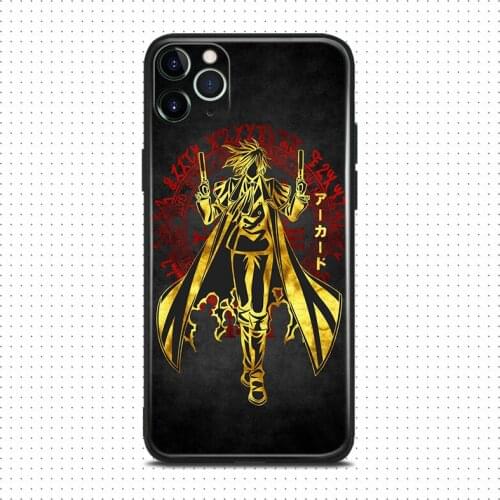 Alucard hellsing anime Golden poster For iPhone se 6 6s 7 8 plus x xr xs 11 12 mini pro max soft silicone phone case cover shell