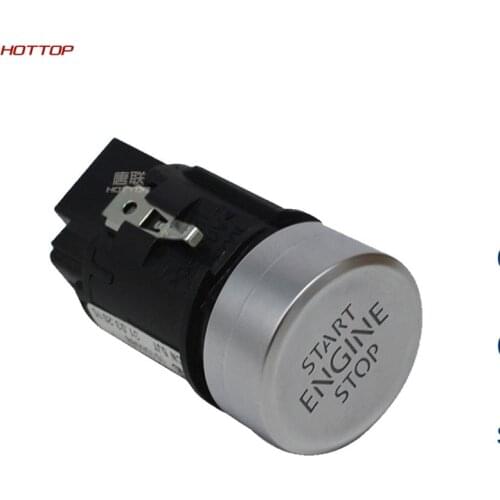 Car Accessories One Button Start Switch Start Stop Switches Button 5GG959839 Fit For Vw Golf 7 Mk7 2013 2014 2015 2016 2017