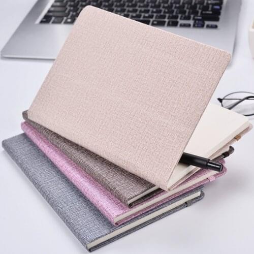 A5 notebook simple solid color cloth notebook checkerboard college students Korean literature and art small fresh Book Diary