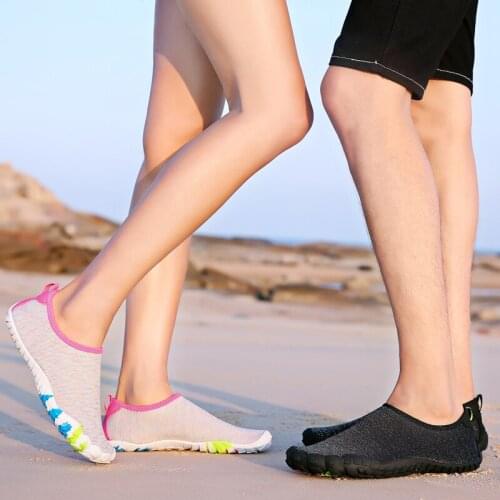 Wading Shoes Upstream Shoes Rubber Bottom Wear-resistant Non-slip Diving Beach Running Yoga Driving Shoes Quick-drying