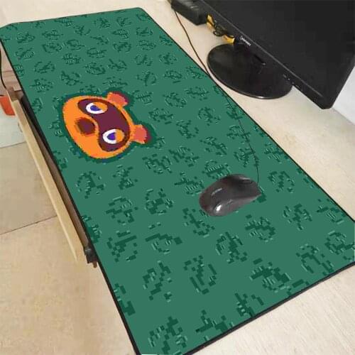 Cute Animal Crossing Large Mouse Pad Locking Computer Desk Mat Rubber Non-slip Office Desk Mat Carpet XXL CSGO DOTA Mouse Pad