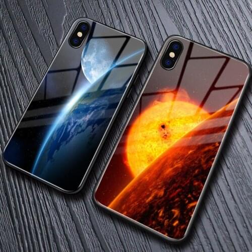 For Samsung S10 Plus Case Tempered Glass Case Hard Back Cover Gorgeous For Samsung S8 S9plus S10 S20pro Note8-20