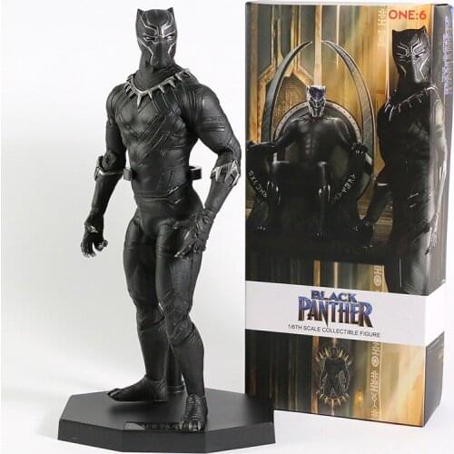 Black Panther Marvel 1:6 Scale Crazy Toys 12" Figure Statue