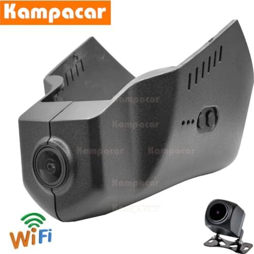 Kampacar Dashcam LR02-D for Land Rover Range Rover Sport Evoque HSE dynamic Discovery 5 black roof 2015 To 2020 Y Wifi Car Dvr