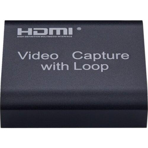 4K video capture card USB with ring out aluminum alloy HD video capture card supports 4K*2K screen