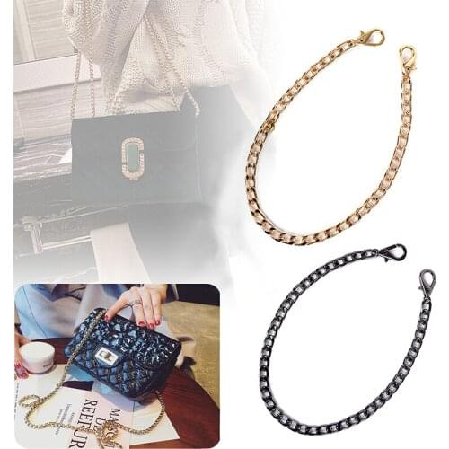 40cm Metal Strap bag Chain Shoulder Cross Body Bag Handbag Purse Strap Accessories