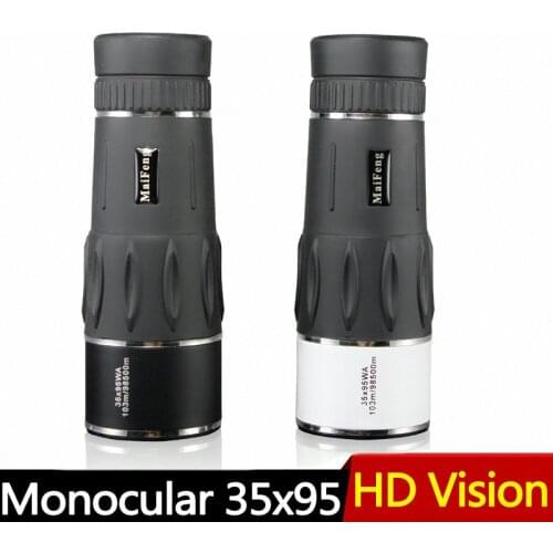 HD 35X95 Hunting Monoculars Zoom Telescope Travel High Power Hunting Quality Binoculars Bird Watching Outdoor Monoculo Spyglass