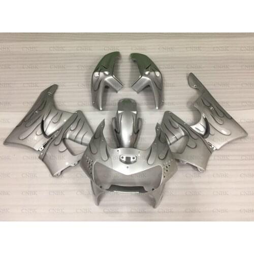 For CBR 919RR 1998 - 1999 Fairings CBR919RR 99 Silver Black Frame Body Kits for Honda Cbr919RR 1998 Abs Fairing Unpainted