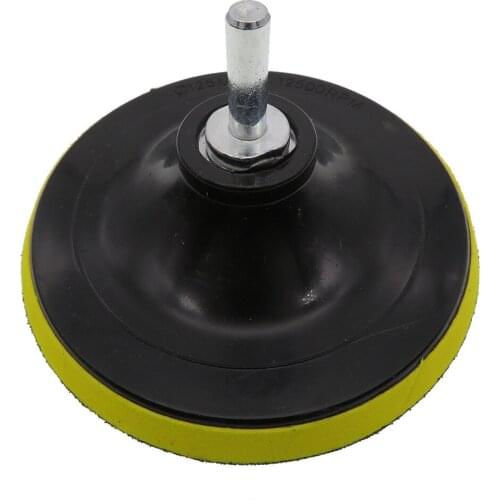 Backing Pad 5 Inch Rotary M10/M14 Thread Polishing Pad Hook and Loop Car polishing waxing pad