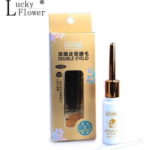 Professional 12ml Makeup Full Strip Lashes Glue Waterproof False Eyelashes Glue Tools Double Eyelid Glue without irritation