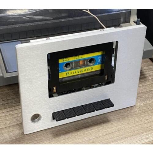 Recorder cassette holder aluminum case BZ3215, can be purchased together with imported movement