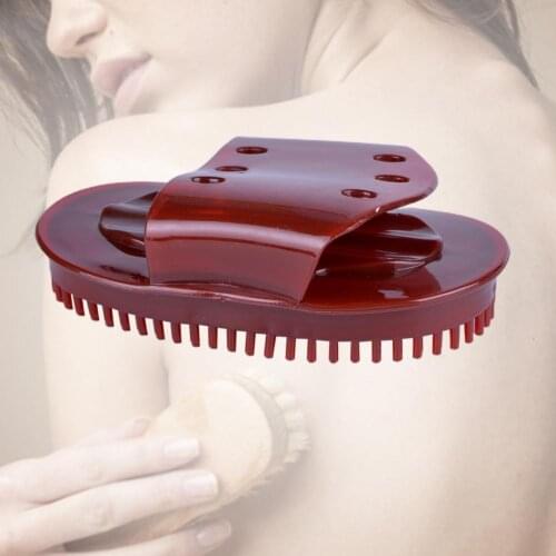 50% Hot Sale Massage Brush Soft Bristles Grisp Comfortable Clean Deeply Exfoliating Brush Body Shower Scrubber for Skincare