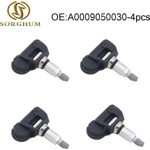 4pcs TPMS SENSOR A0009050030 433MHZ Car Tire Pressure Monitoring System Fits For MERCEDES BENZ SMART FORTWO