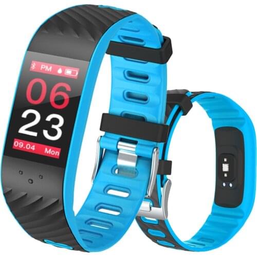Bluetooth Sport Smart Band 0.96" Color Display Wristbands Heart Rate Blood Pressure Monitor P4 Fitness Tracker For IOS Android