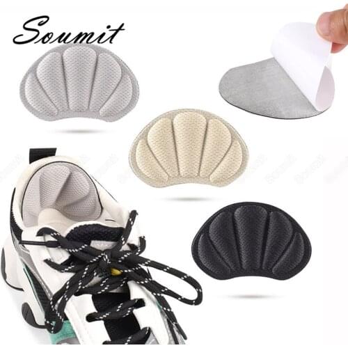 Heel Pad Stickers for Shoes Men Women Sneaker Thicken Anti-wear Insoles Heel Protect Shoe Insole Reduced Size Seft-Adhesive Pads