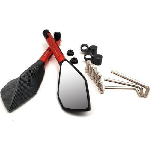 Universial 8mm 10mm Motorcycle Convex Mirror Rearview Mirrors 2Pcs/Pair For Honda CBR300FA CBR500R CBR500F CBR500X RC51