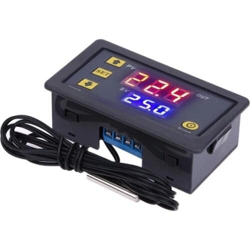 W3230 AC 110V-220V DC12V 24V Digital Thermostat Temperature Controller Regulator Heating Cooling Control Instruments LED Display