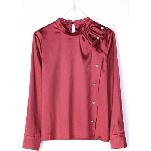 Office Ladies Womens Shirt Silk Womens Tops And Blouses Women Clothes Plus Size Camisas Office Blouse Blusas Ropa Mujer Kimono